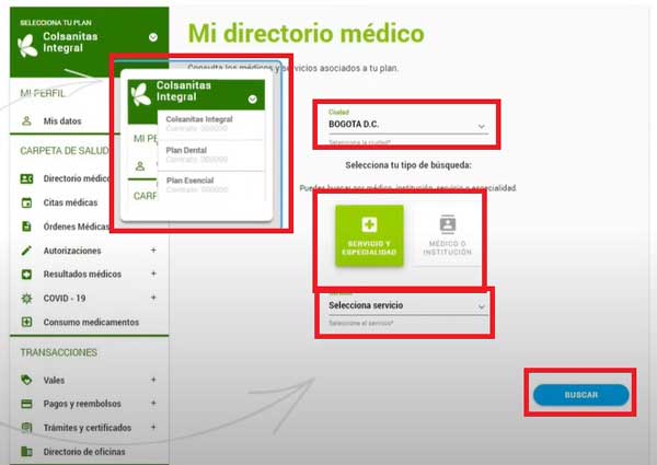 BUSCAR DIRECTORIO MEDICO SANITAS DIRECTORIO MEDICO